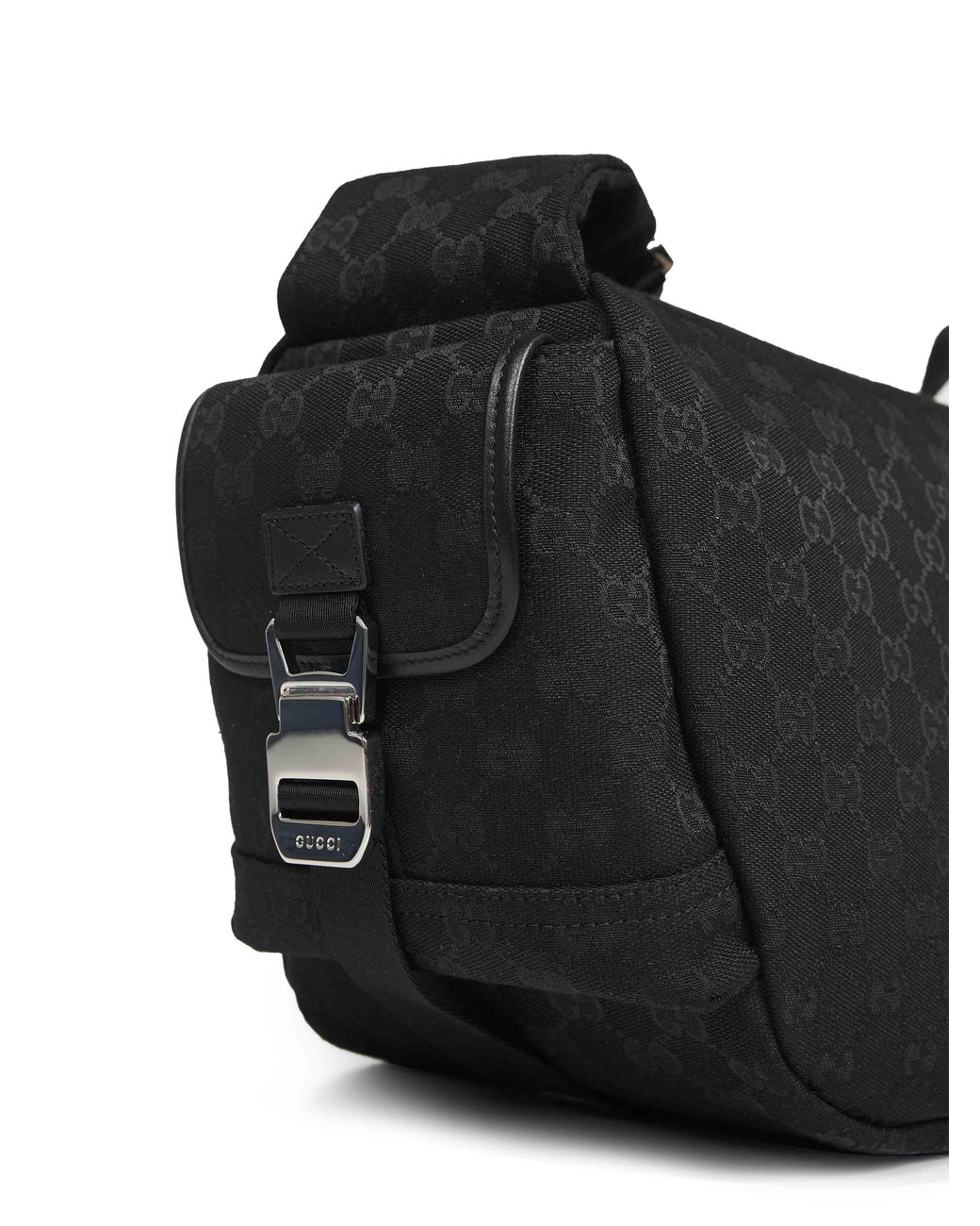 Gucci Black Large Crossbody Bag for men