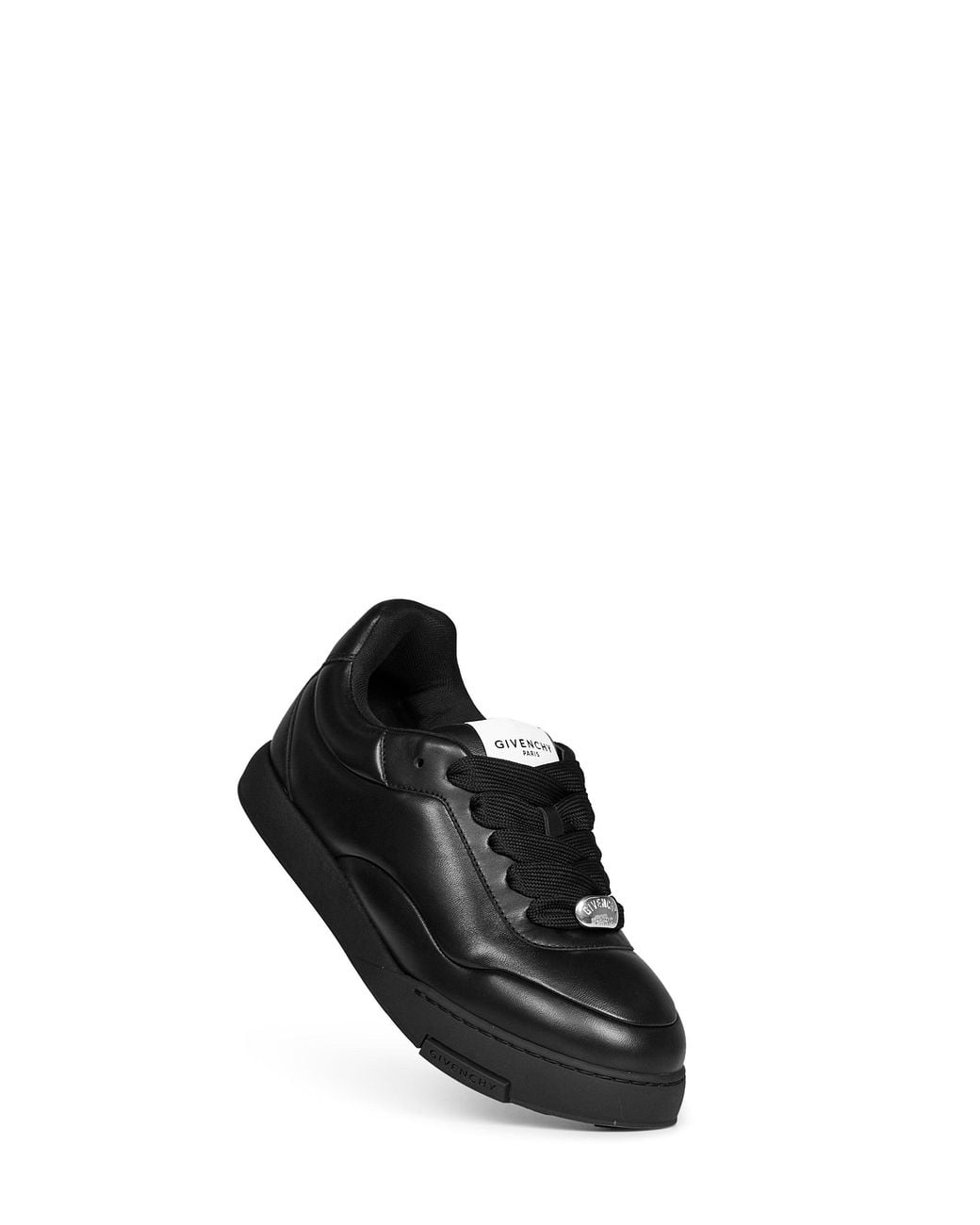 Givenchy Black Nappa Leather Puffy Yard Sneakers for men