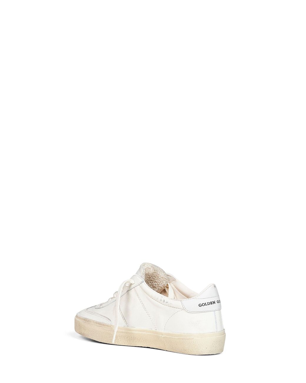 Golden Goose Deluxe Brand White Nappa Leather Soul Star Sneakers