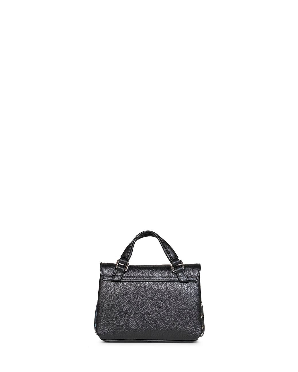 Zanellato Black Baby Postina Handbag