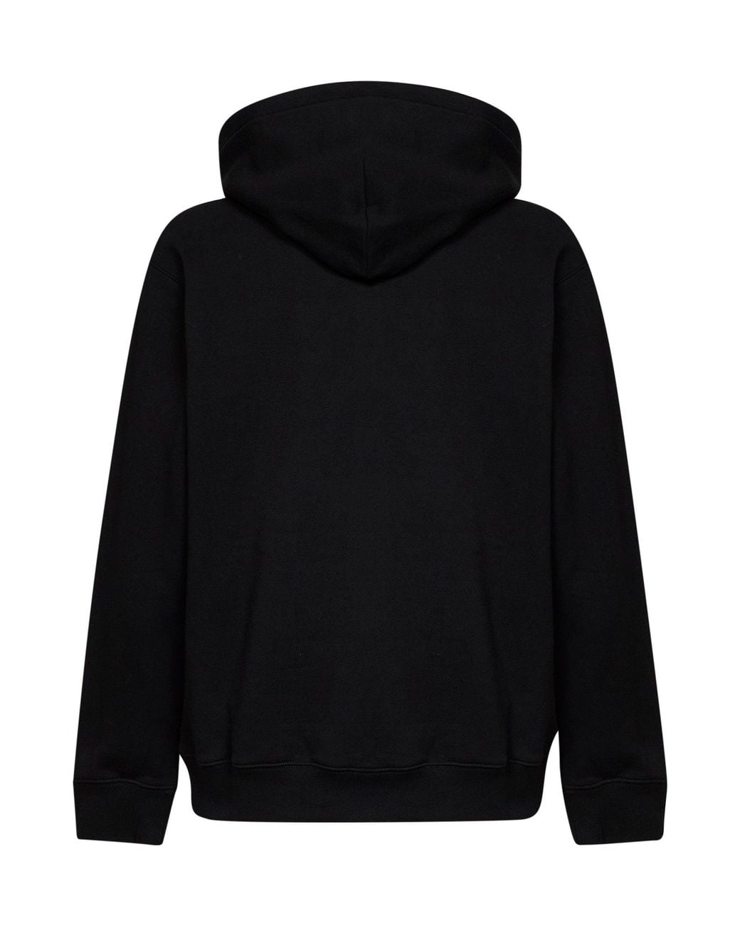 Gucci Black Cotton Jersey Printed Hoodie for men