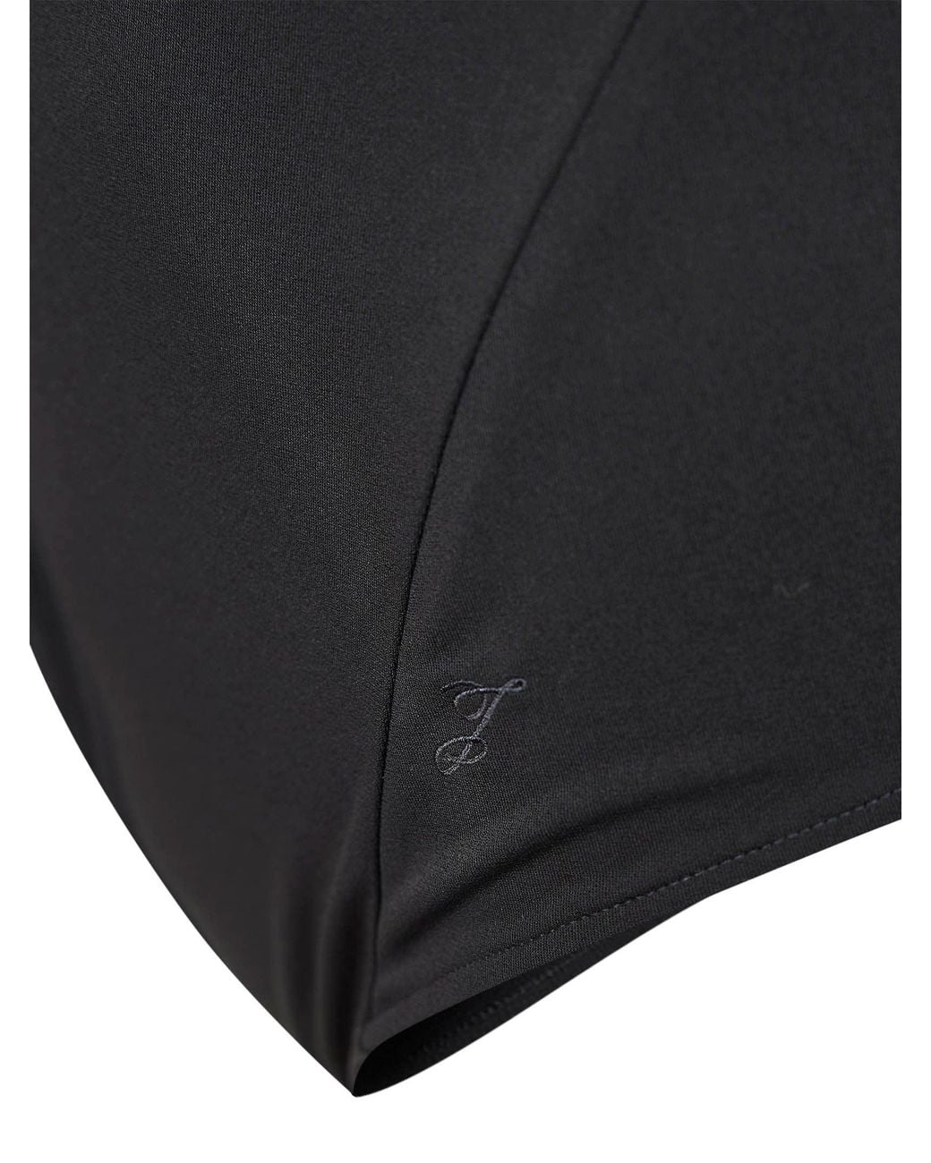 Jacquemus Black Stretch Jersey The Pina Second-Skin Bodysuit