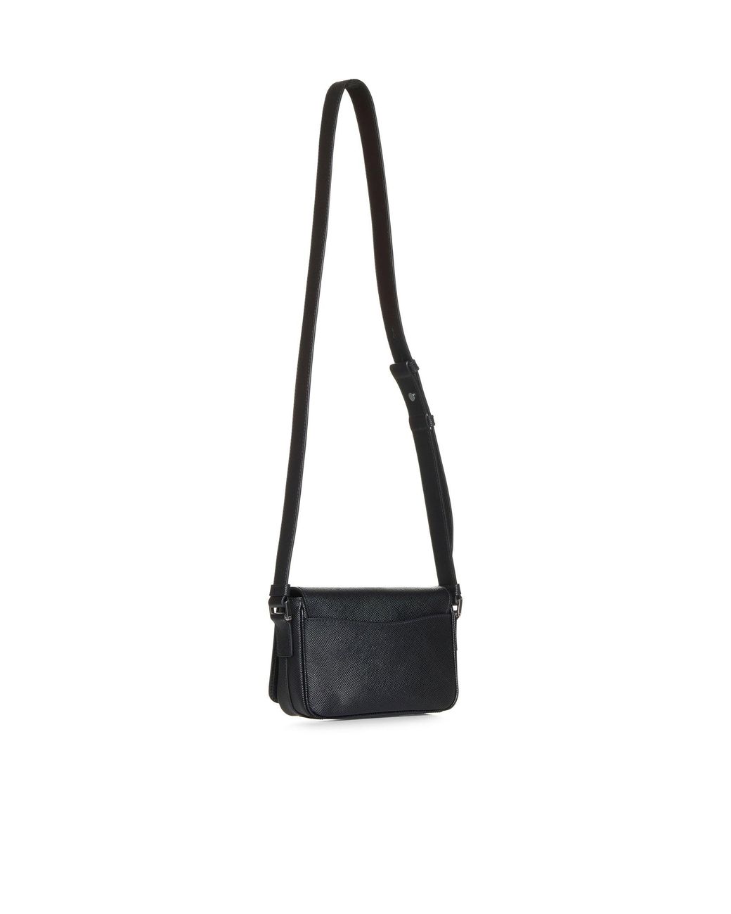 PRADA VIAGGIO White Saffiano Leather Bag for men