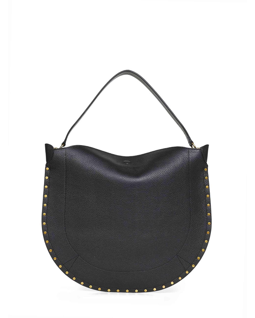 Isabel Marant Black Oskan Hobo Soft Shoulder Bag