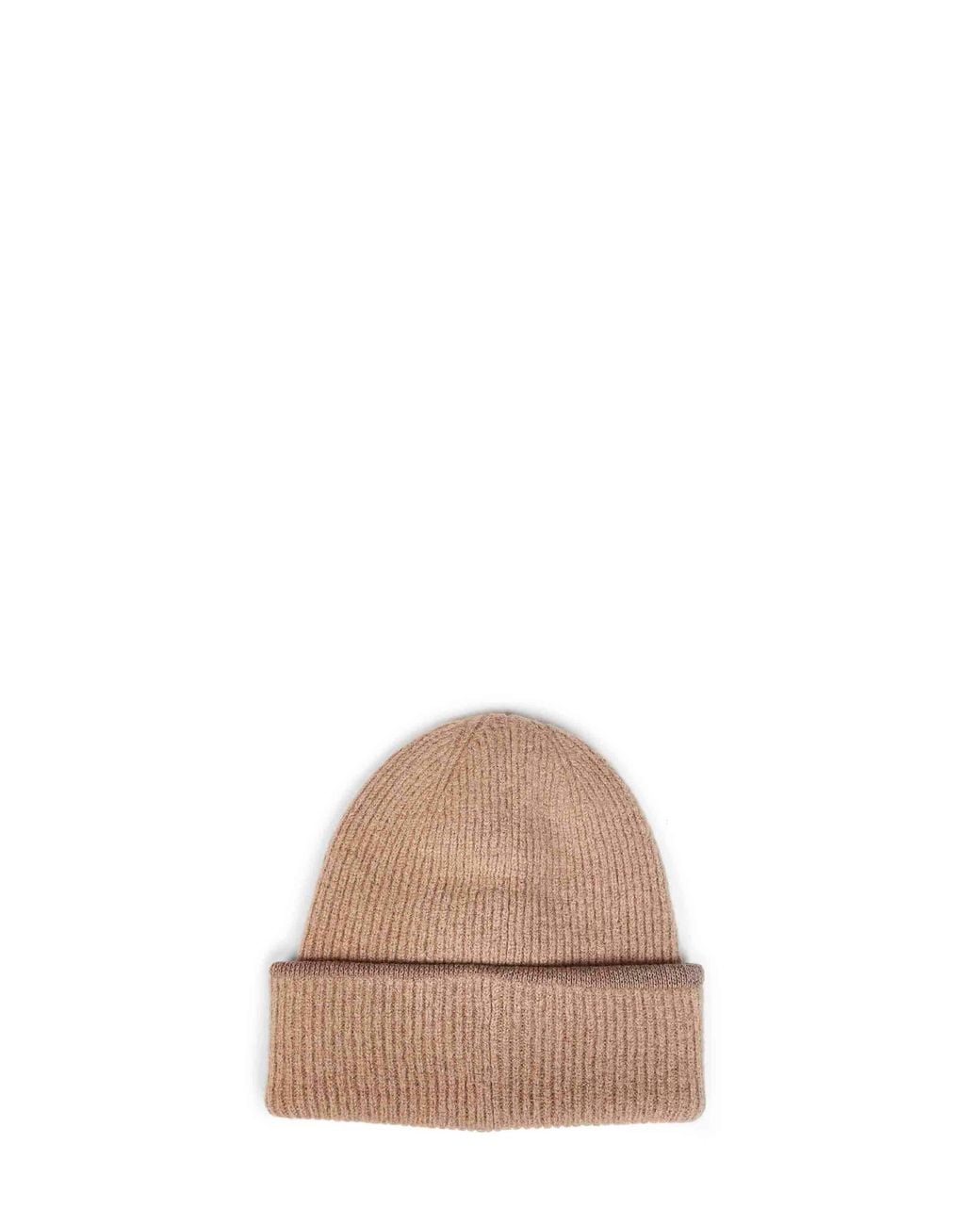 Jacquemus Natural Ribbed Knit The Gros Grain Beanie for men