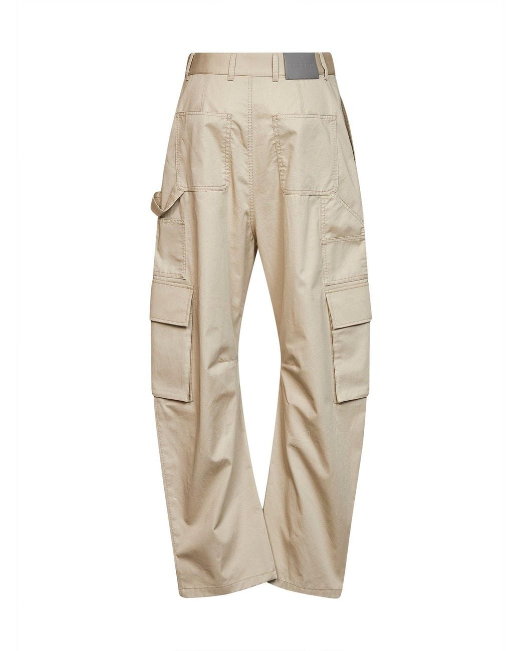 Balenciaga Natural Regenerative Cotton Twill Relaxed Cargo Pants