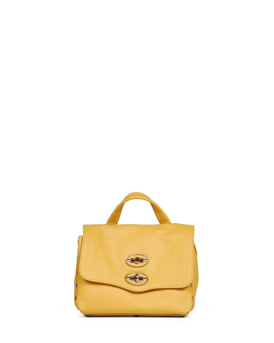 Zanellato Metallic Sole Baby Postina Handbag
