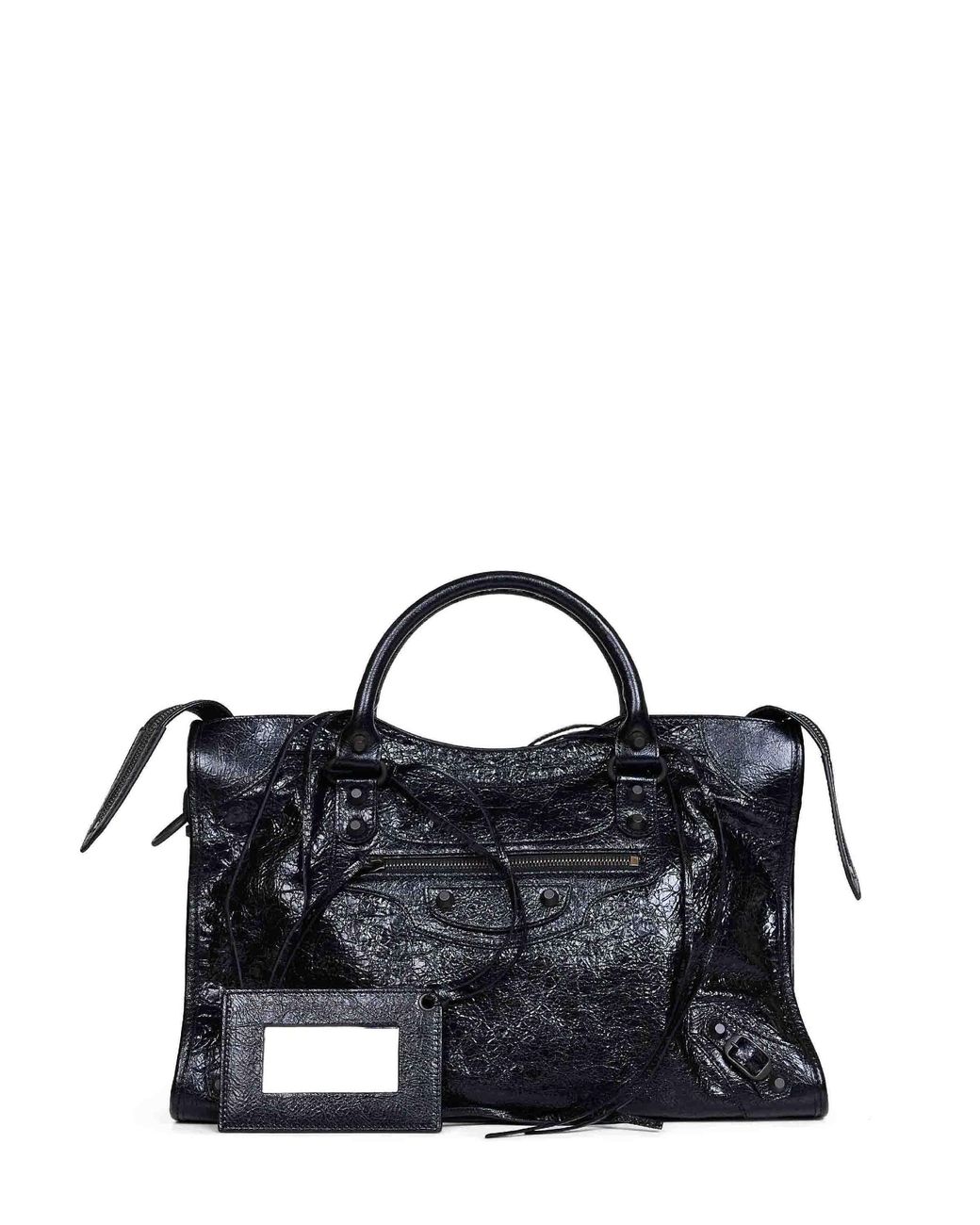 Balenciaga Black Le City Medium Bag Handbag