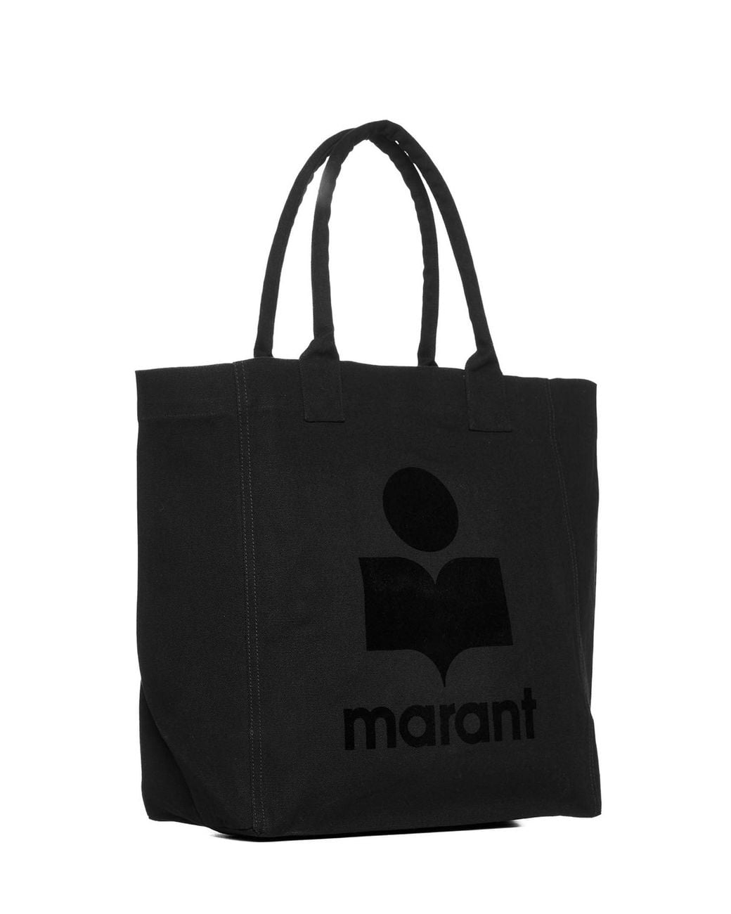 Isabel Marant Black Yenky Canvas Bag By
