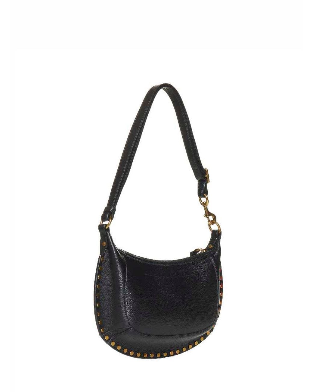 Isabel Marant White Oskan Moon Shoulder Bag