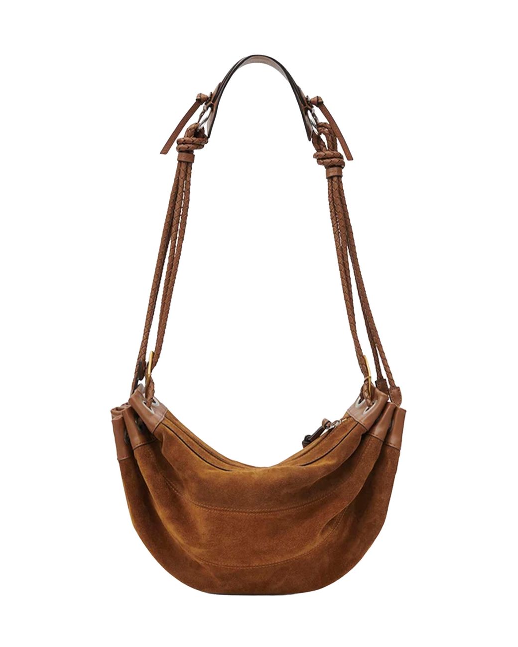 Isabel Marant Brown Cognac Maia Medium Shoulder Bag