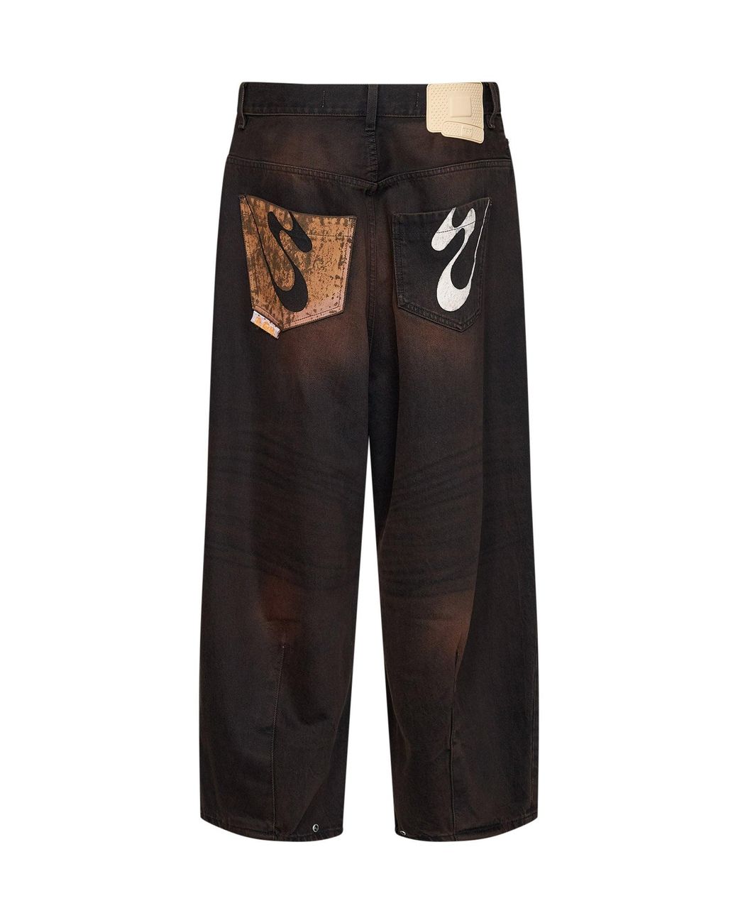 PDF Black Cotton Denim The New Leggenda Jeans for men