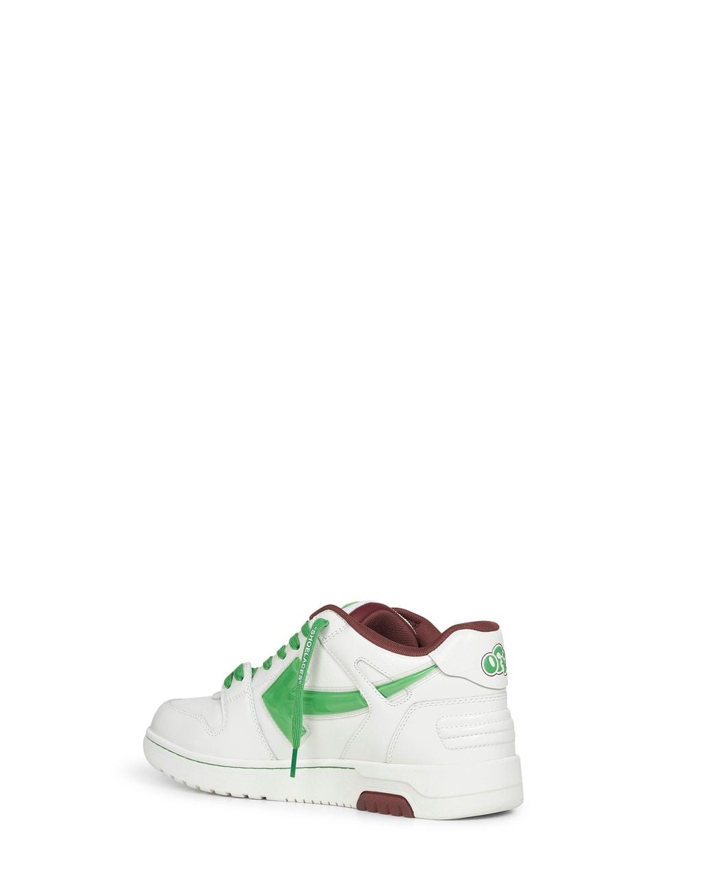 Off-White c/o Virgil Abloh Green And Out Off Office Sneakers for men