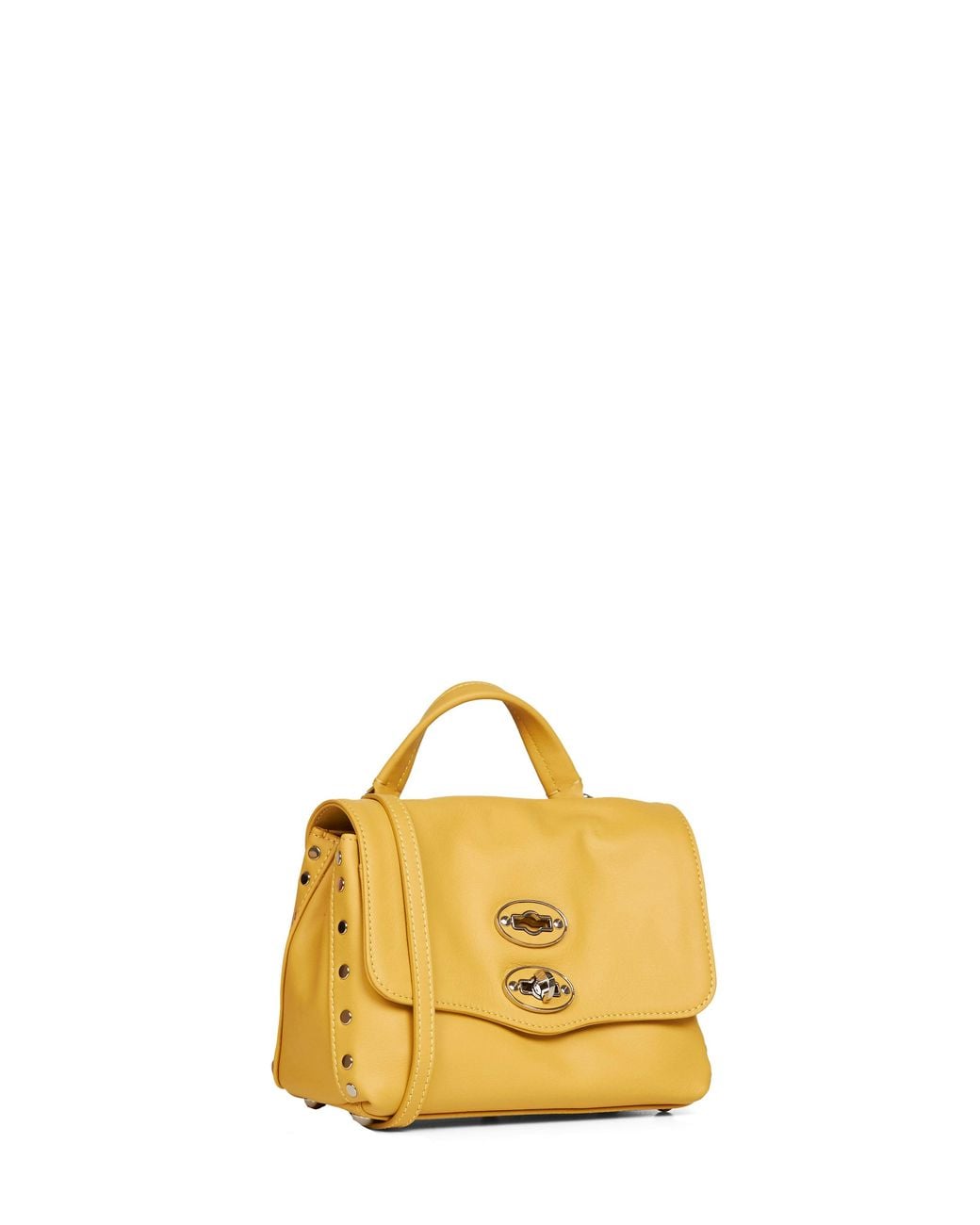 Zanellato Metallic Sole Baby Postina Handbag