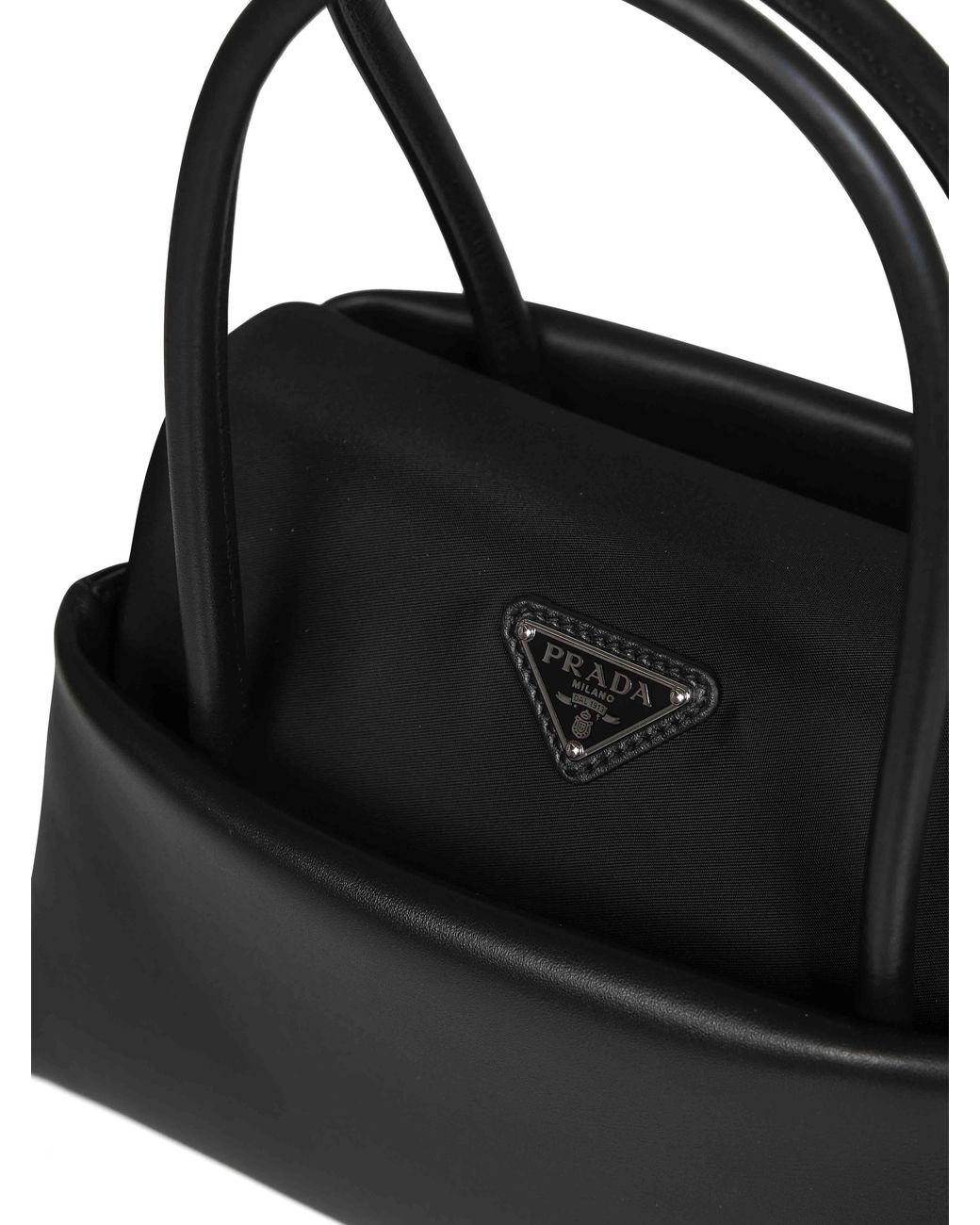 Borsa A Mano Prada Passage Small Nera di Prada in Black