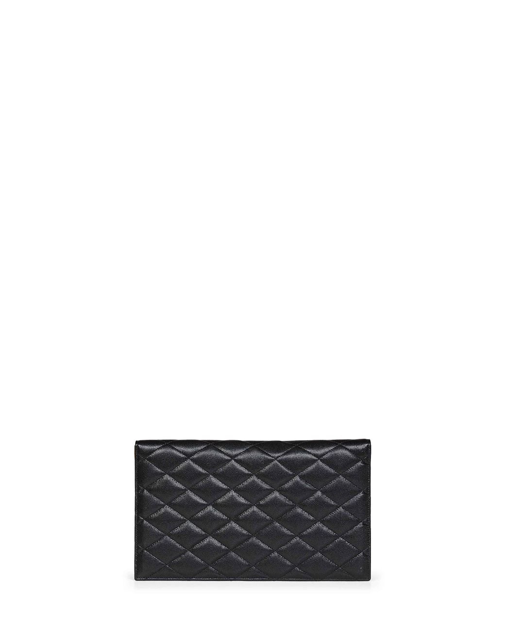 Pochette Envelope Paris Nera di Saint Laurent in White