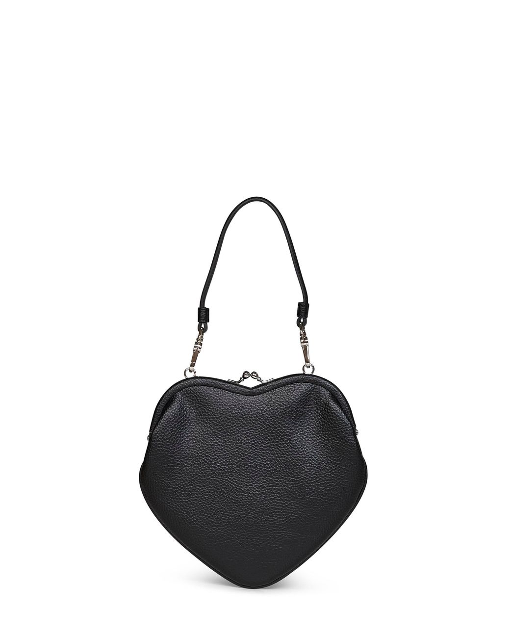 Vivienne Westwood Black Belle Heart Frame Handbag