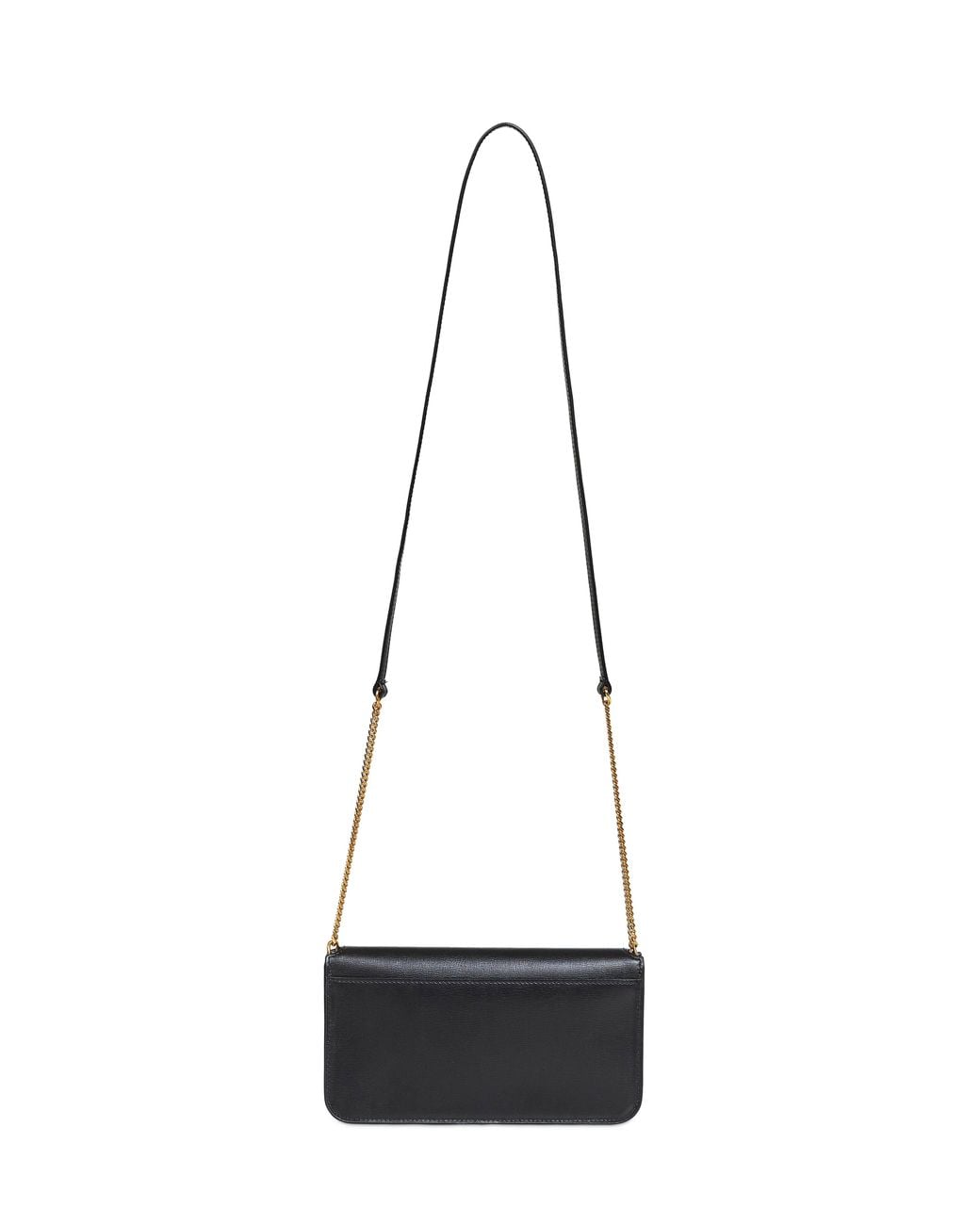 Saint Laurent White Phone Holder Cassandre