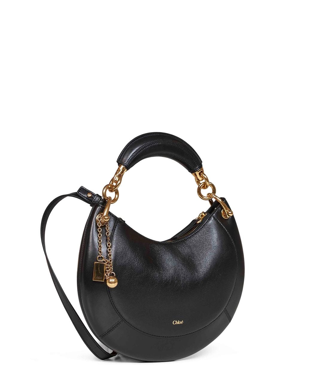 Chloé Black Banana Small Hobo Bag