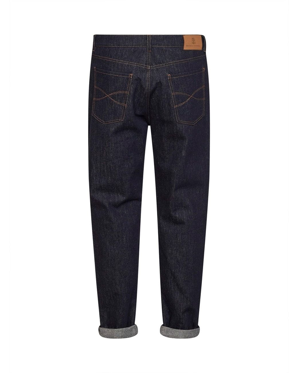 Brunello Cucinelli Blue Jeans Iconic Fit Denim for men