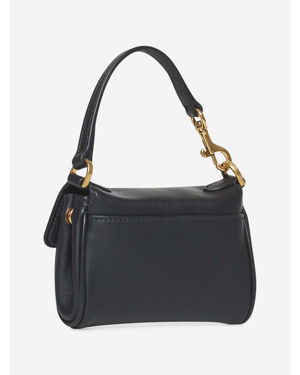 Balenciaga Black Micro Rodeo Bag Charm in Blue | Lyst