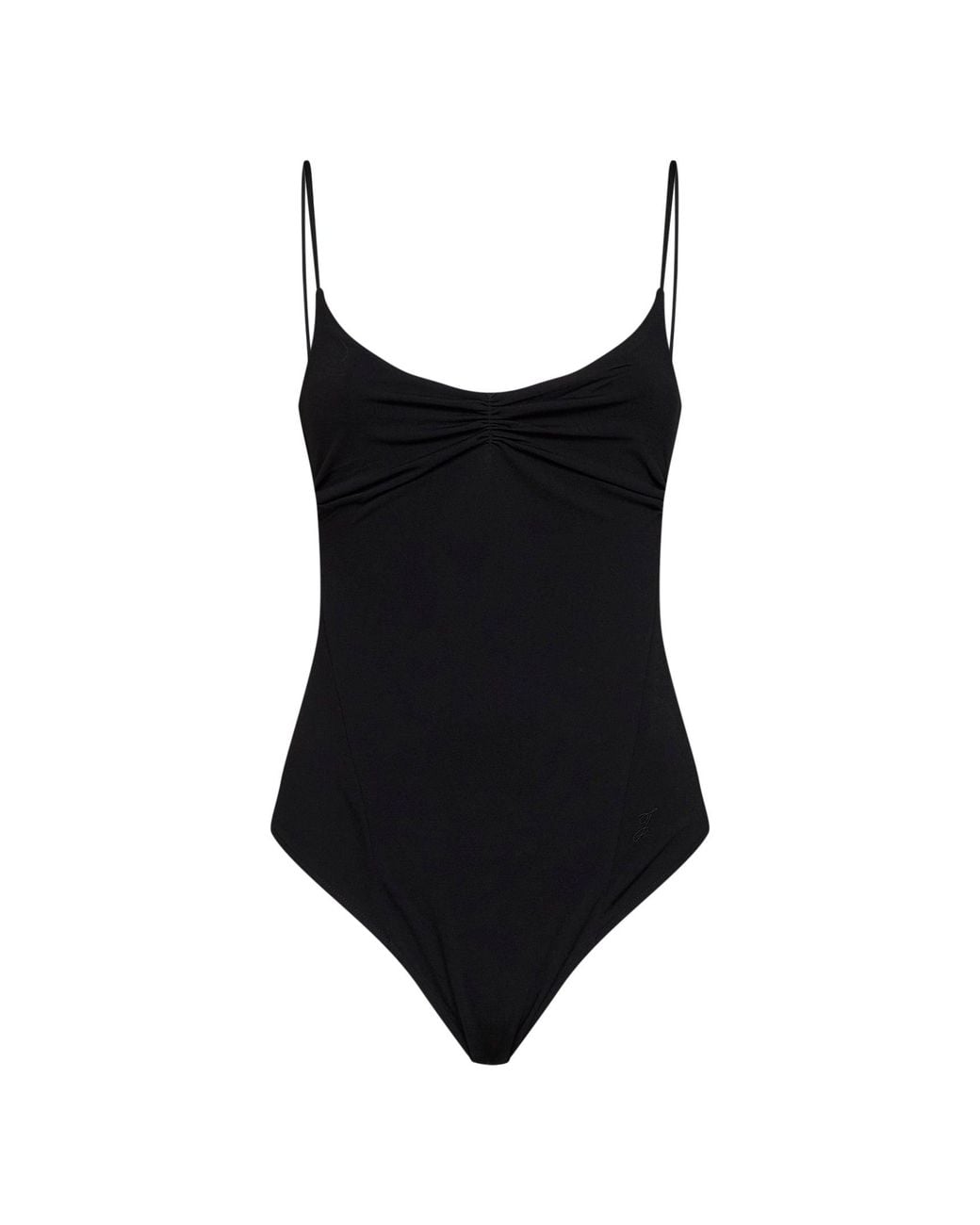 Jacquemus Black Stretch Jersey The Pina Second-Skin Bodysuit
