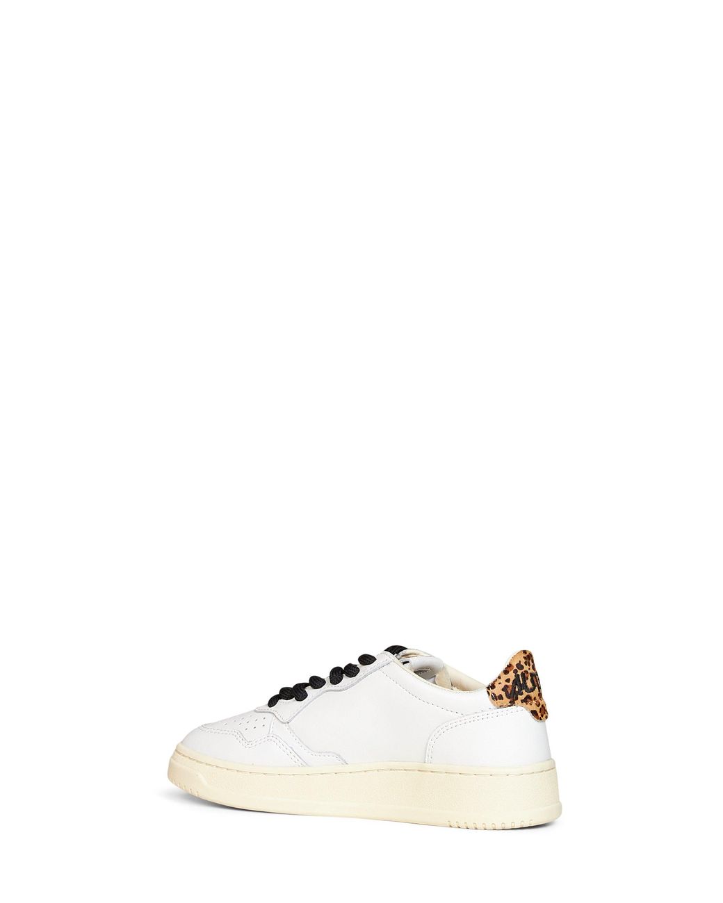 Autry White Leather Medalist Low Sneakers