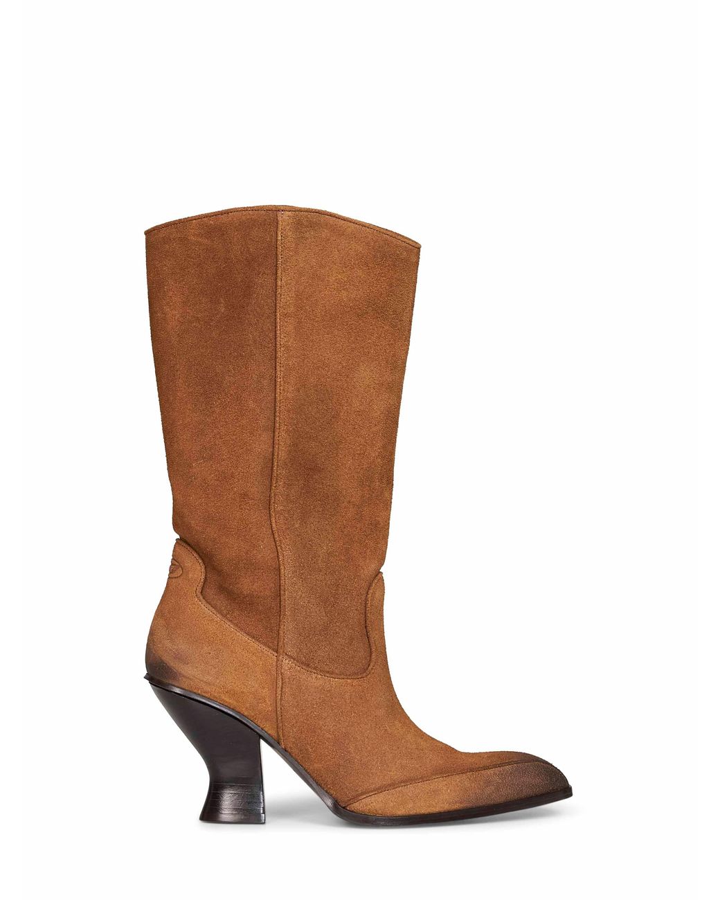 DIESEL Brown Suede D-Luffy-75-Tube Boots