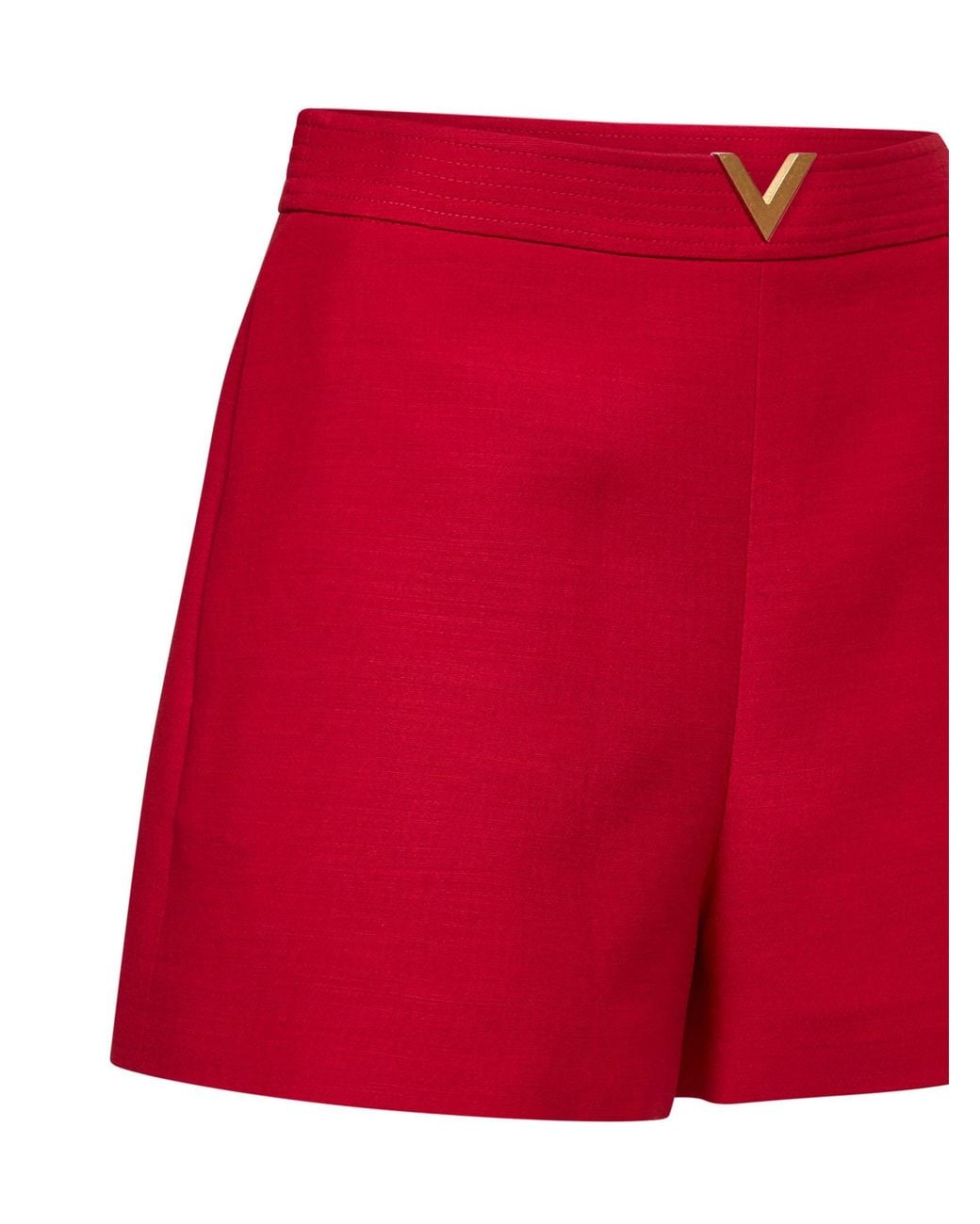 Shorts di Valentino in Red