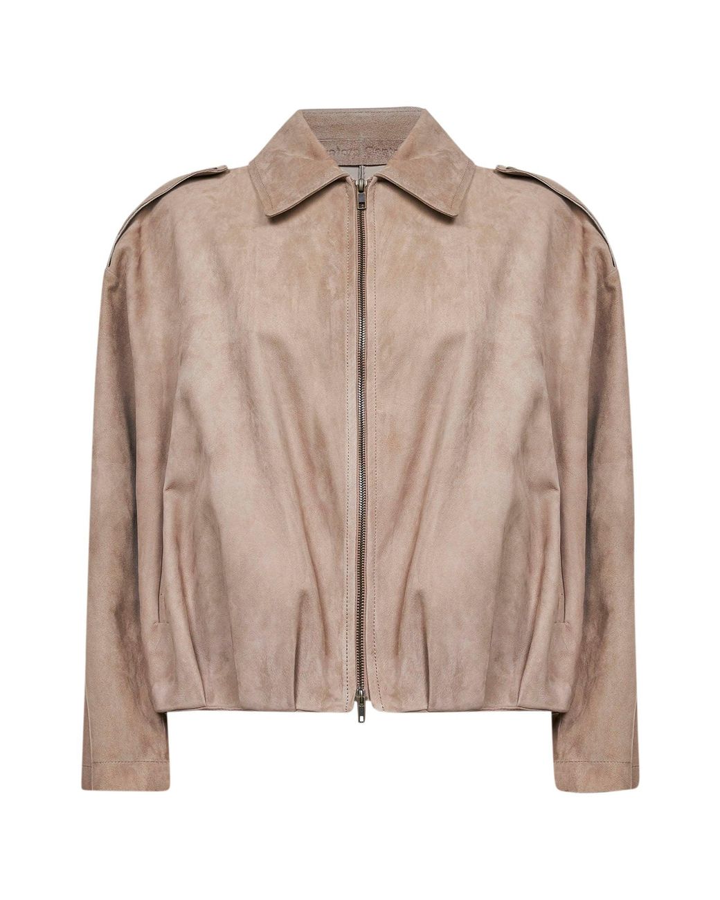 Salvatore Santoro Brown Sand Suede Jacket