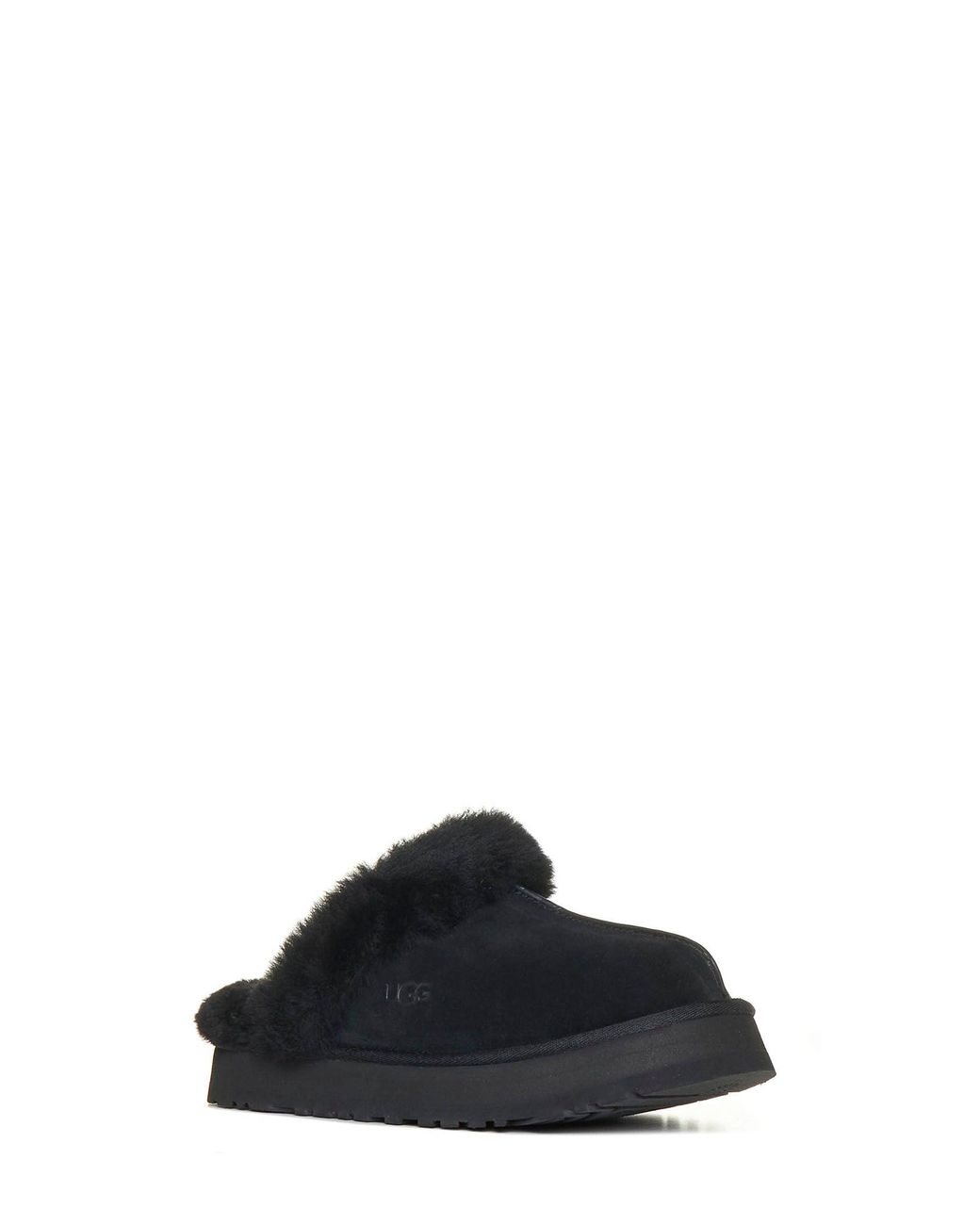 Ugg Black Disquette Slippers