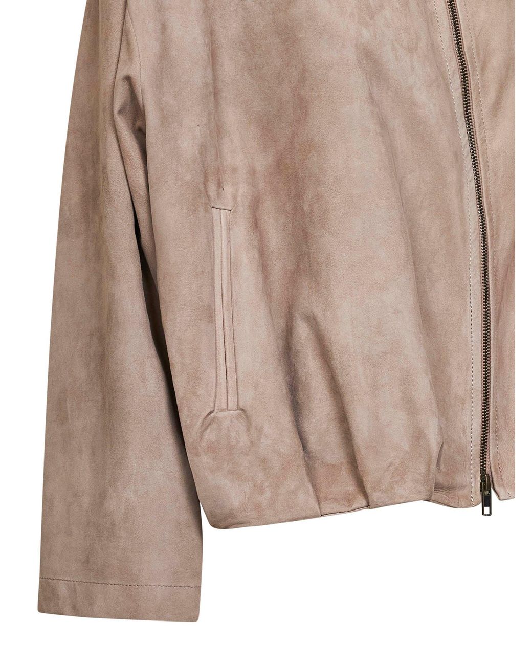 Salvatore Santoro Brown Sand Suede Jacket