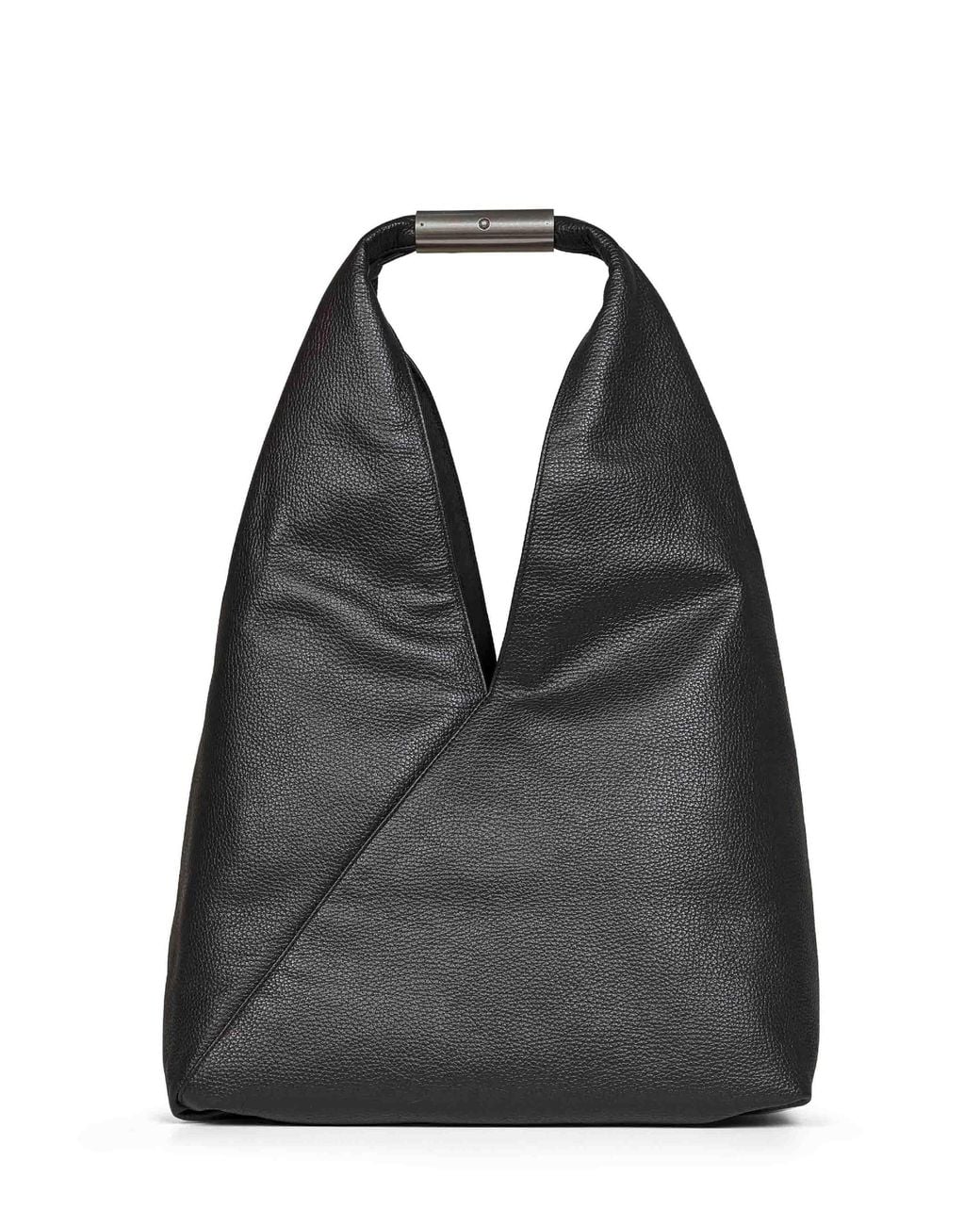 MM6 by Maison Margiela Black Japanese Medium Bag Jewel Handle Classic Tote