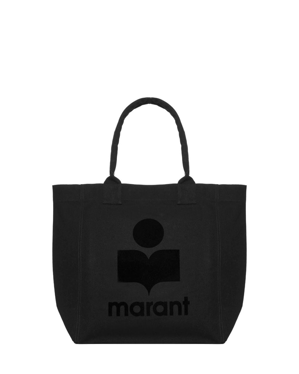 Isabel Marant Black Yenky Canvas Bag By