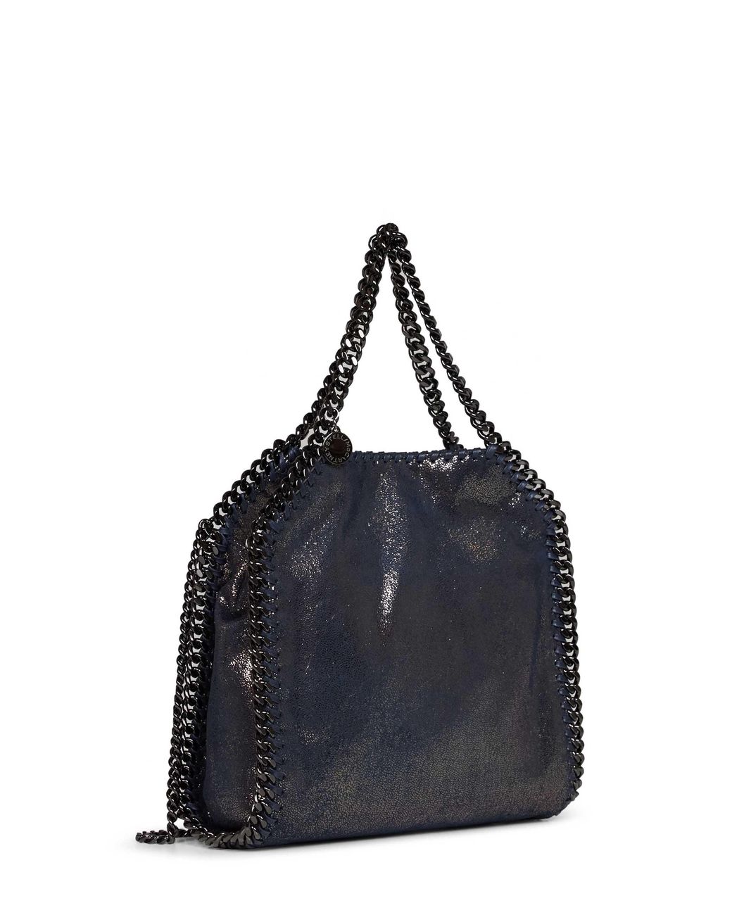 Stella McCartney Blue Dark Falabella Mini Tote Bag