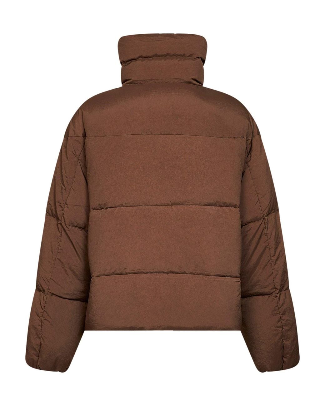 Studio Nicholson Brown Bark Nylon Massey Down Jacket for men