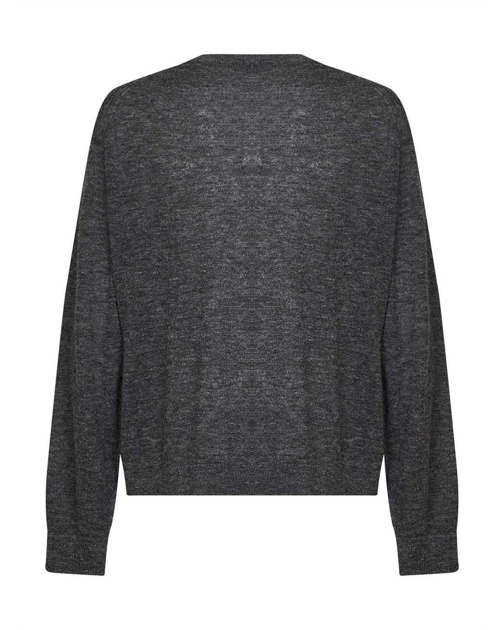 Studio Nicholson Gray Charcoal Melange Superfine Alpaca Blend Picco Sweater for men
