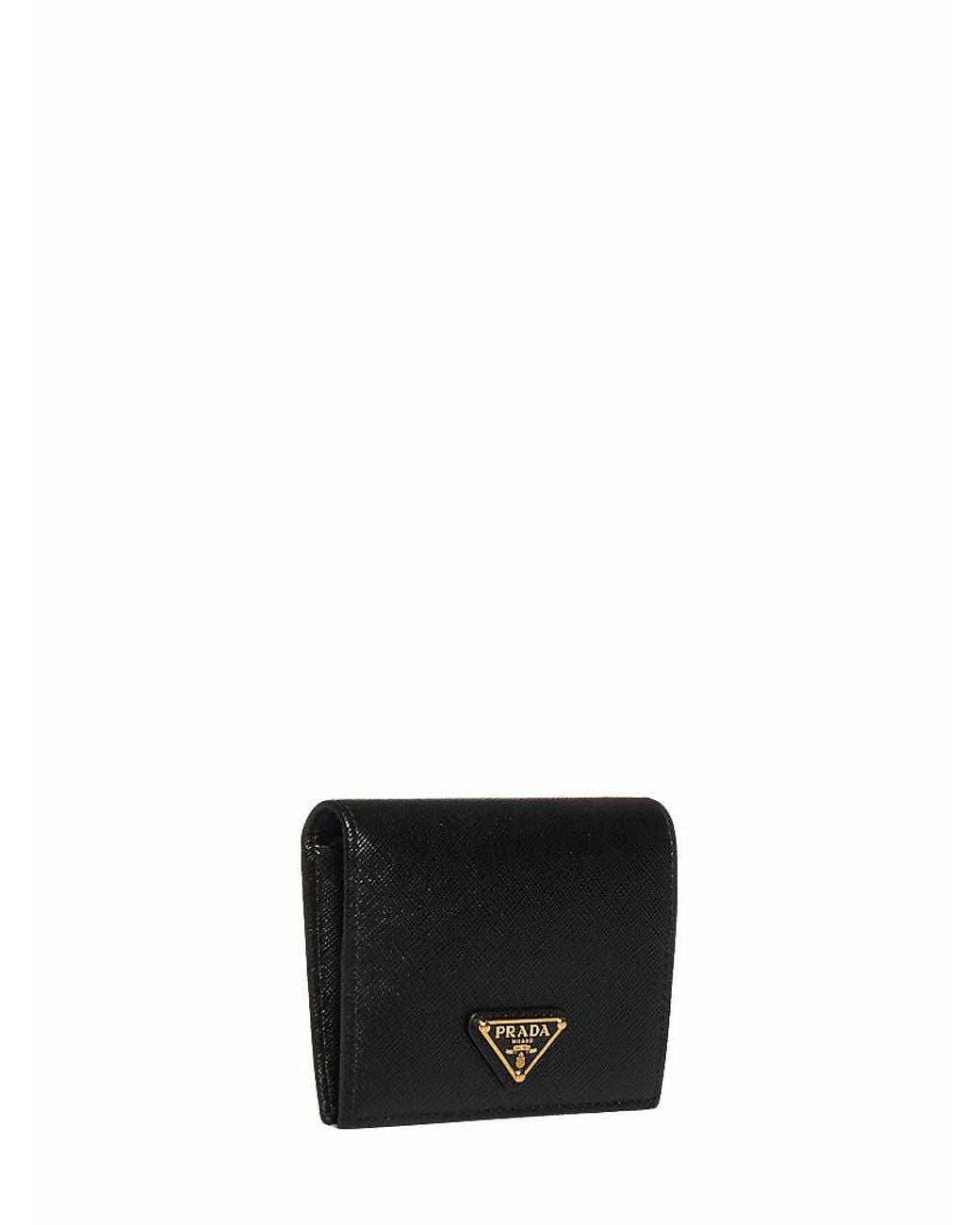 Prada Black Small Wallet