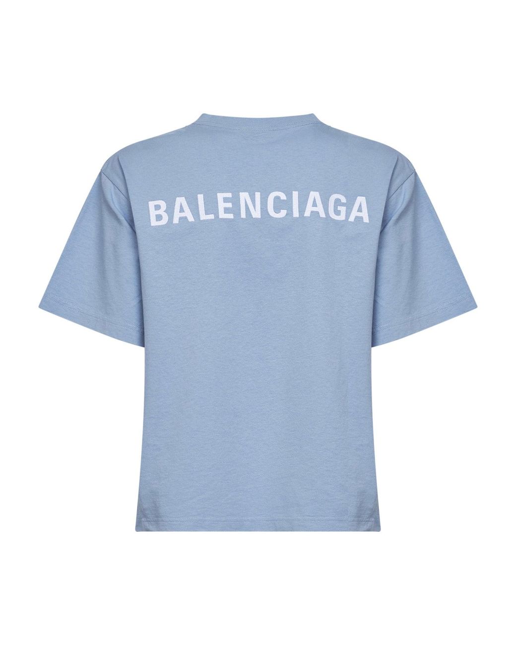 Balenciaga Blue Light Back T-Shirt Medium Fit