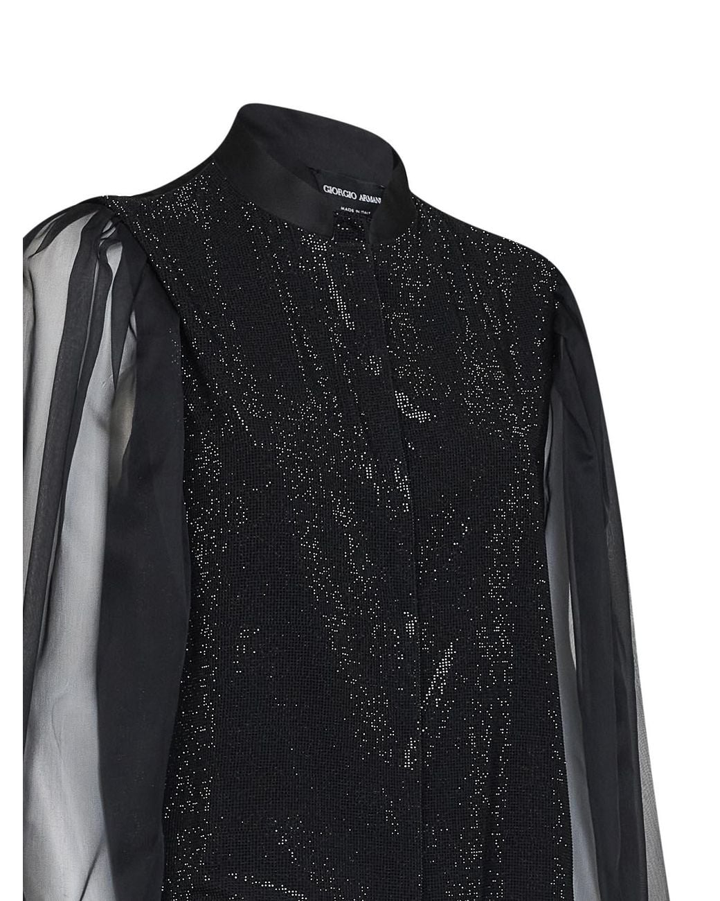 Camicia Sera di Giorgio Armani in Black da Uomo