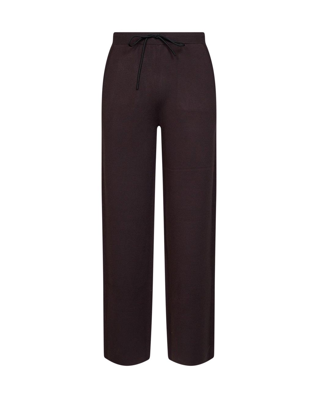 Hevò Blue Dark Compact Knit Torre Mozza Sweatpants for men