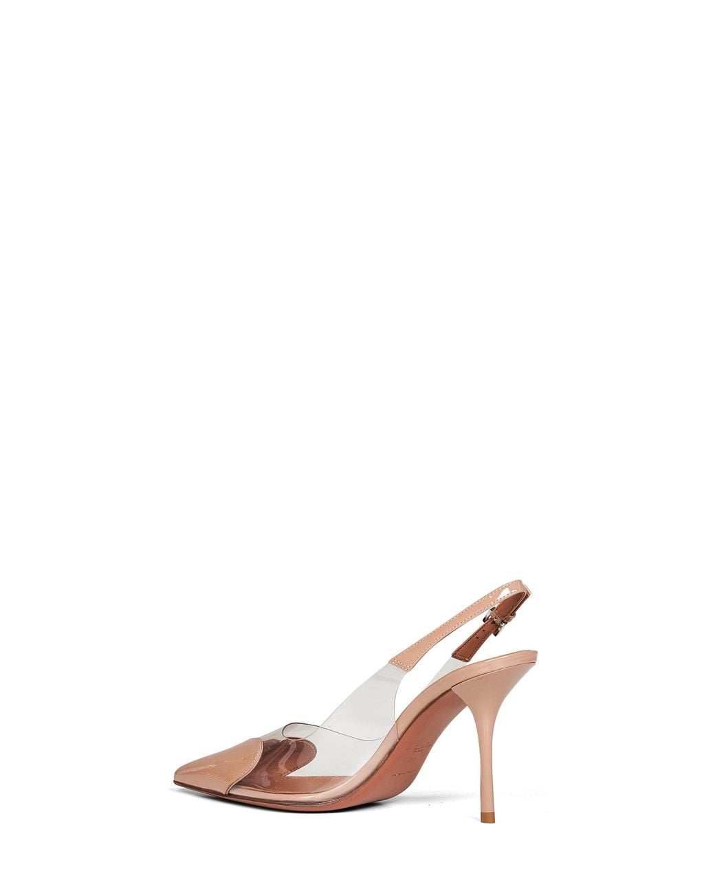 Alaïa Pink Blush Le Cœur Slingback Pumps