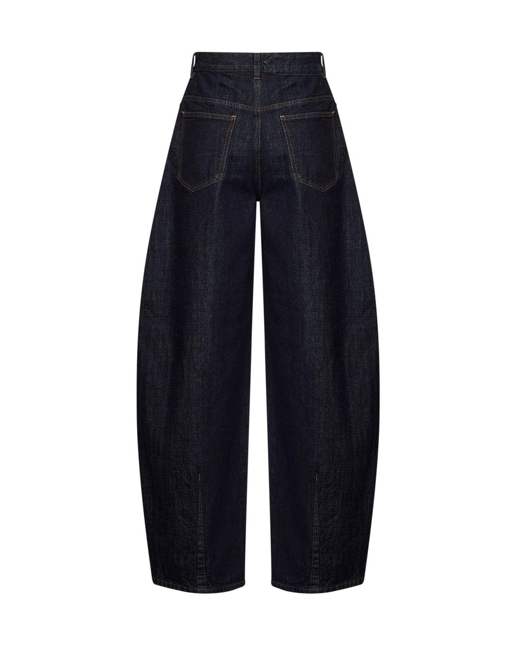 Jacquemus Blue Dark The Ovalo De-Nîmes Denim Jeans
