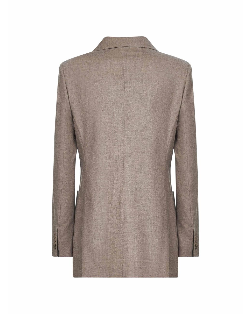 Max Mara Gray Turtledove Stretch Cashmere Harald Blazer