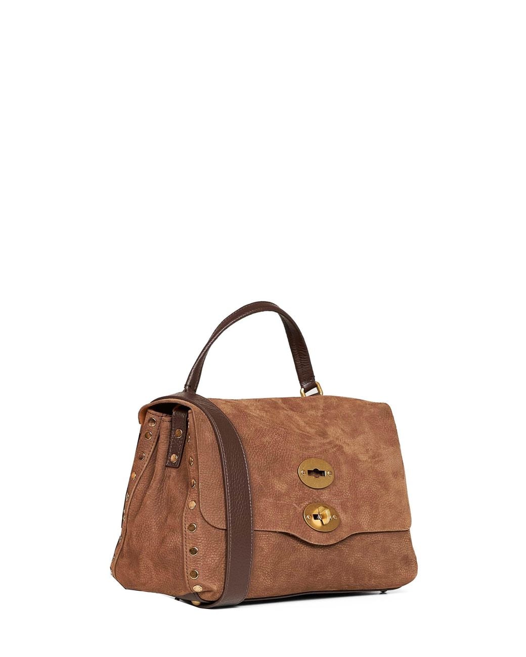 Zanellato Brown Tartufo Di Norcia Small Postina Handbag