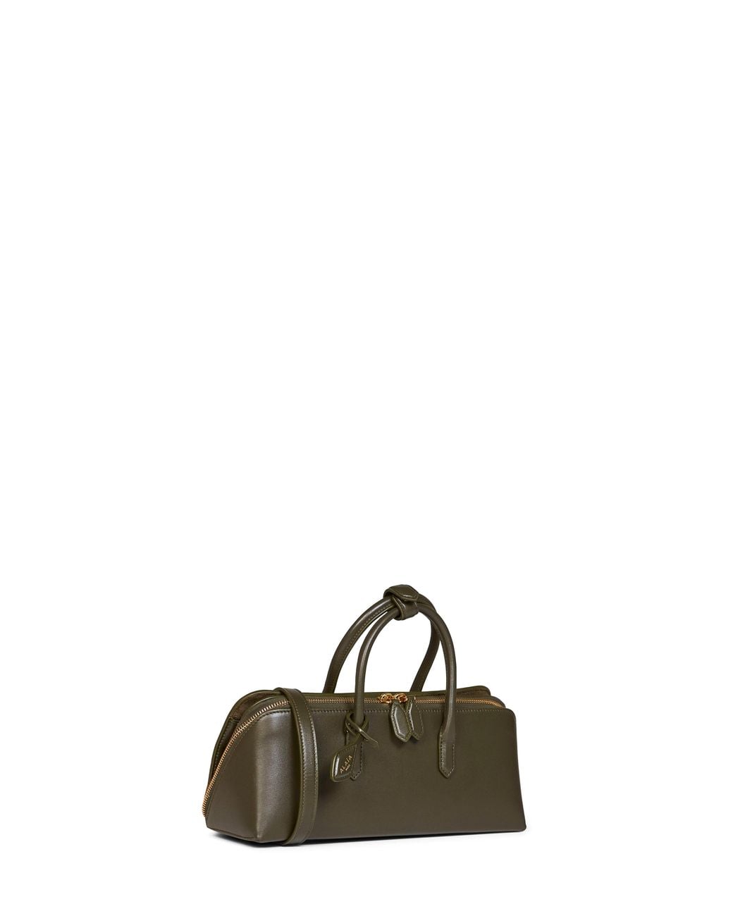 Alaïa Green Camouflage Delta Small Handbag