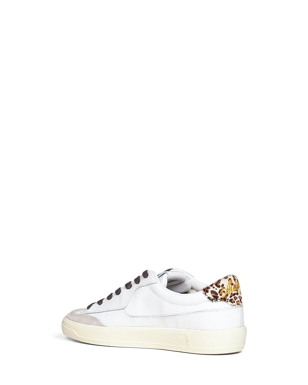 AUTRY CAPSULE White Leather Windscape Low Sneakers