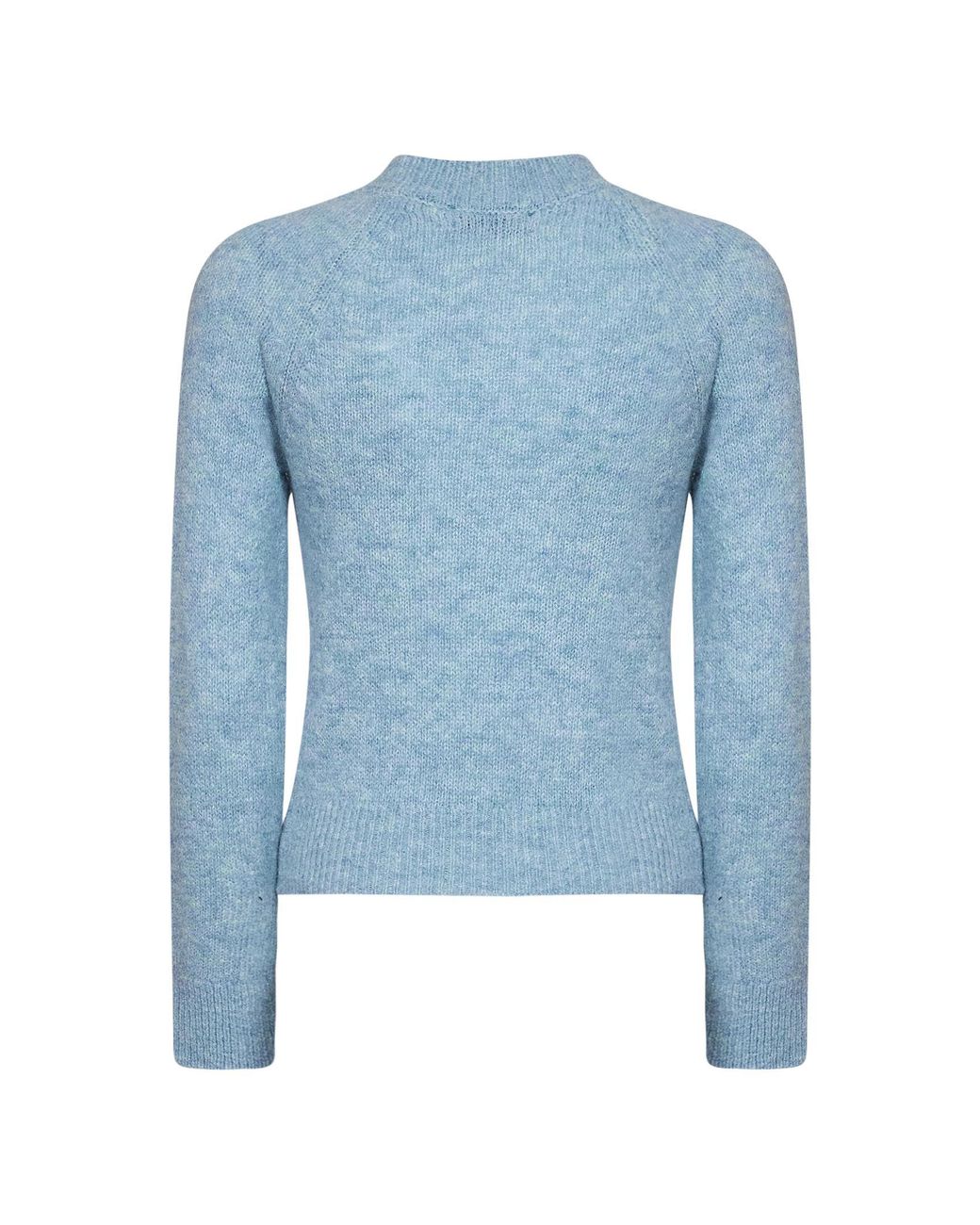 Dries Van Noten Blue Alpaca-Blend Texas Crewneck Sweater<Br
