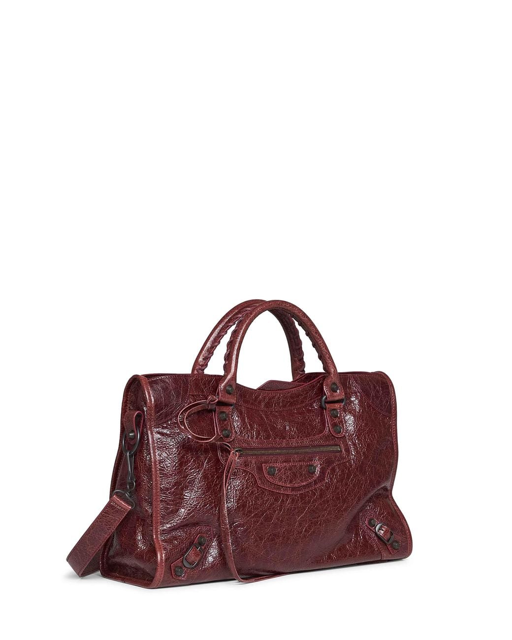 Balenciaga Purple Berry Le City Medium Bag Handbag