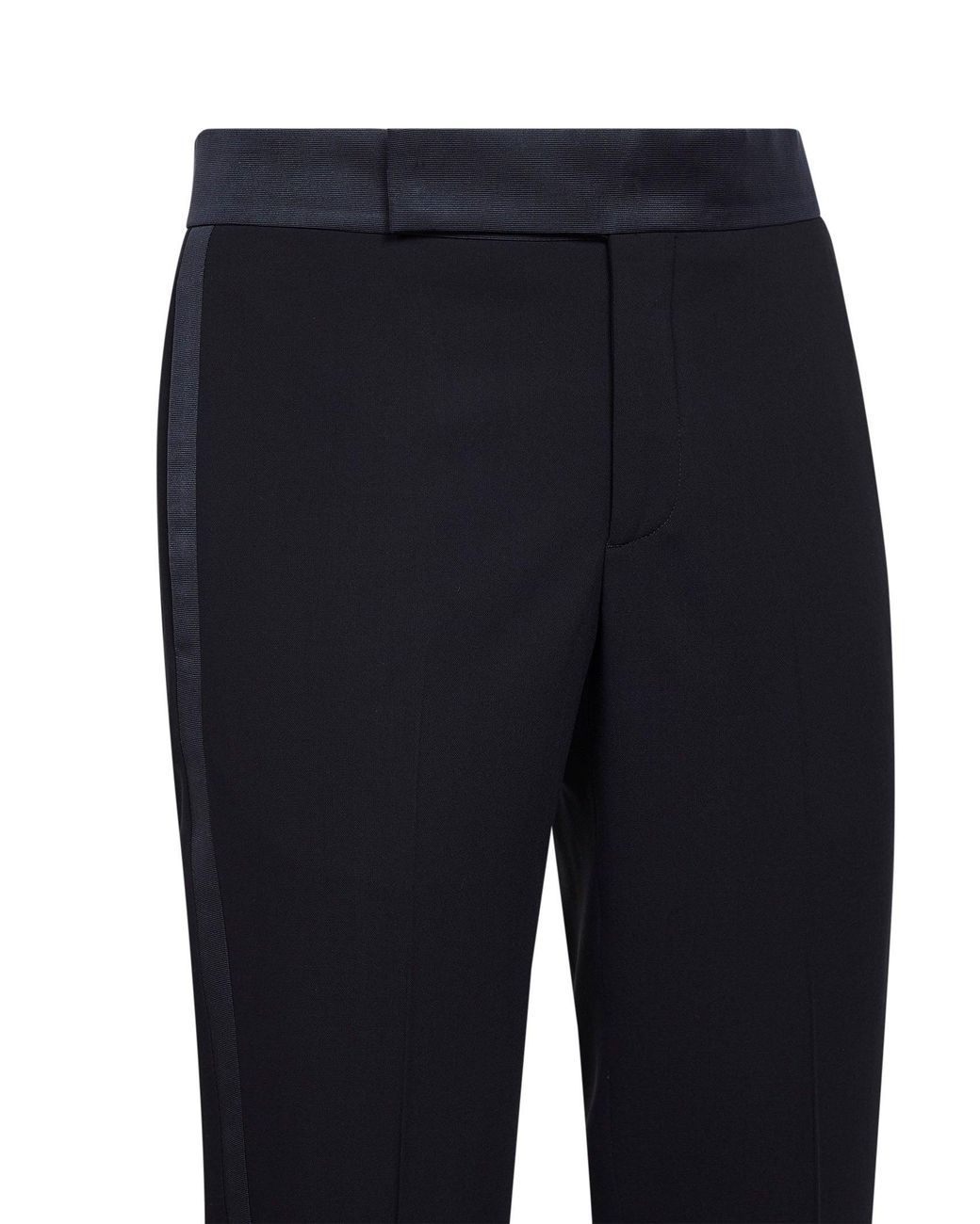 Giorgio Armani Dark Virgin Wool Crepe Tuxedo Suit in Blue for Men | Lyst UK